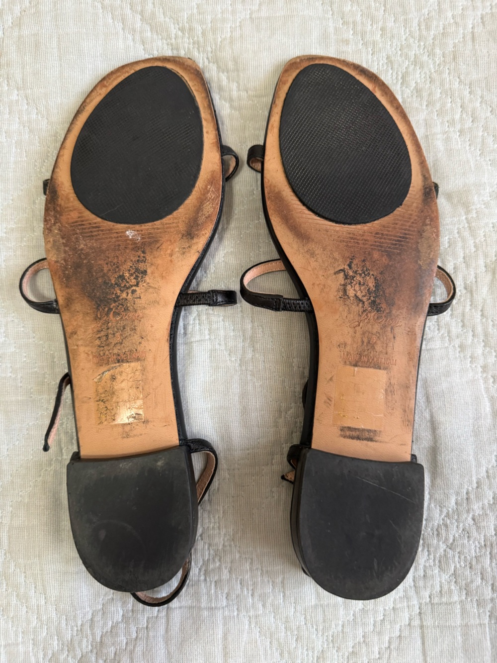 J Crew Abbie Cage Sandals 9 - Picture 3 of 6